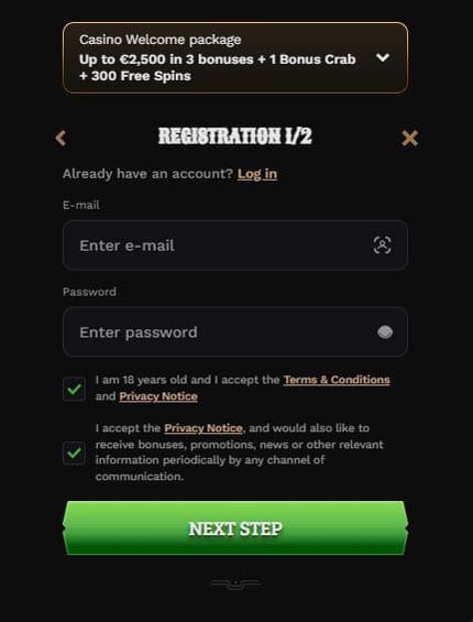 How to Register at Wildsino Casino