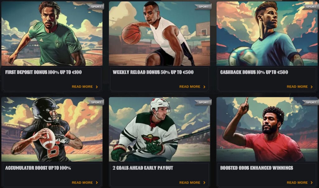Wildsino Sports Bonuses
